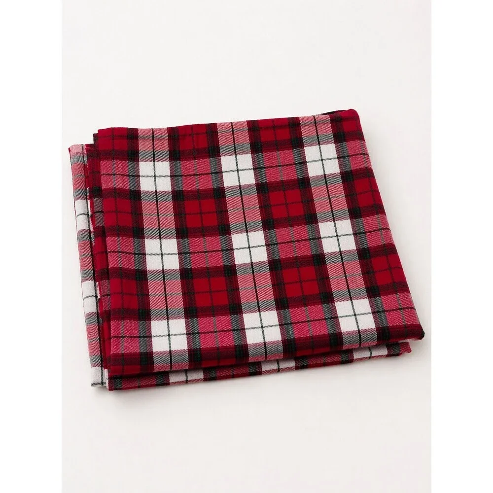 Sur La Table Plaid Tablecloth Square 70x70